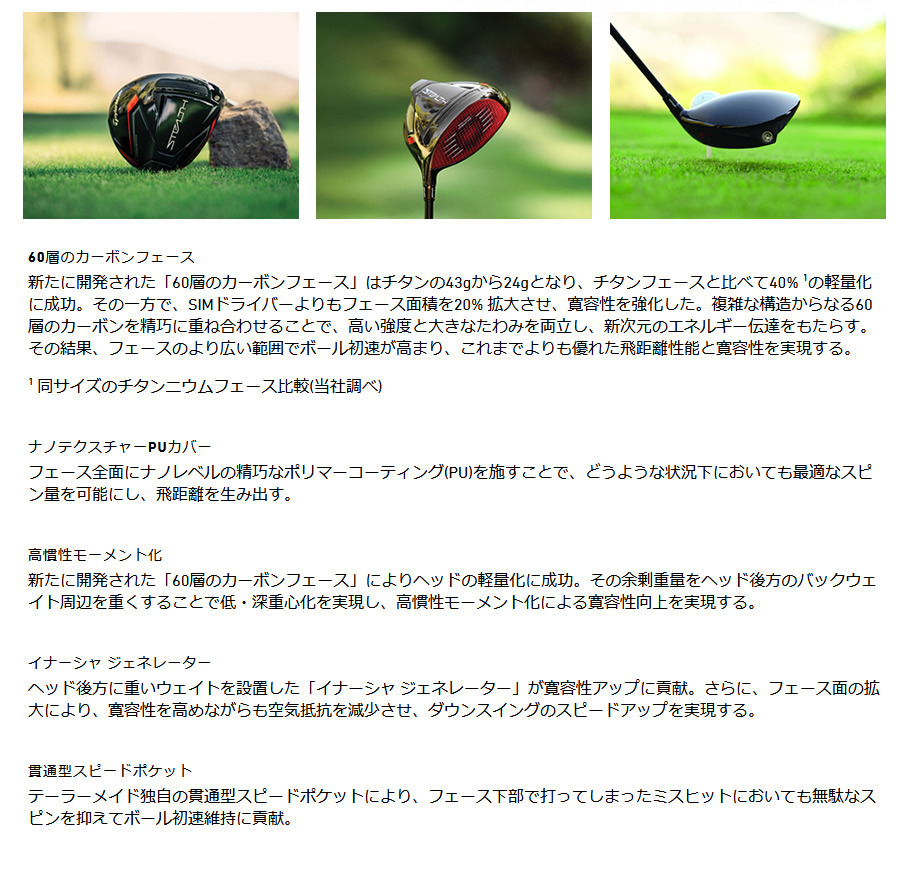 日本仕様 テーラーメイド STEALTH ステルス ドライバー 純正