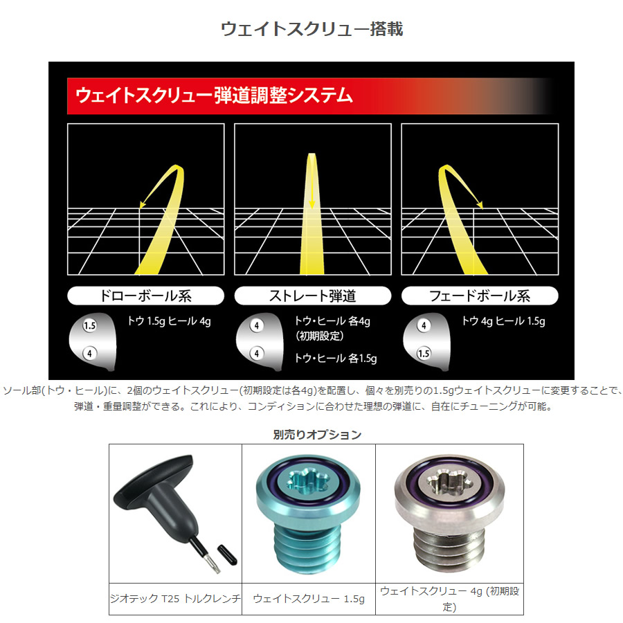 お取り寄せ商品 高反発仕様 ジオテック GT 9 (ナイン) αスペック