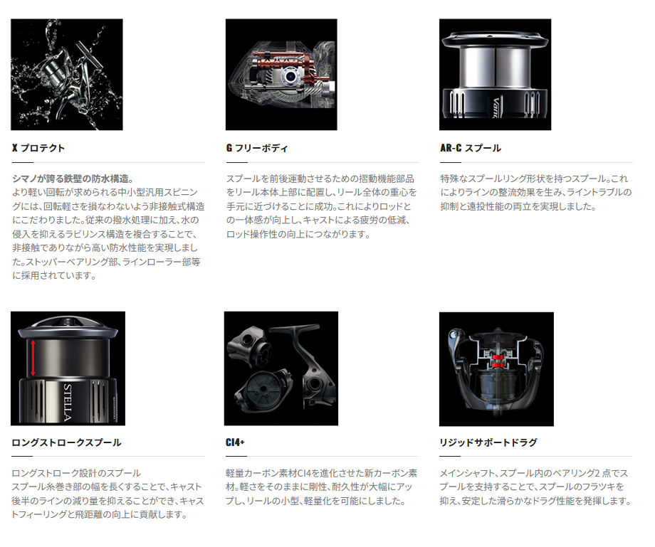 シマノ 23ヴァンキッシュ Vanquish 4000XG 釣り具 スピニングリ－ル