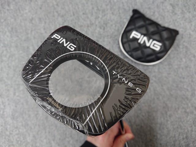未使用品 PING ピン 2023 TYNE G タインG パター 黒ドット PP58