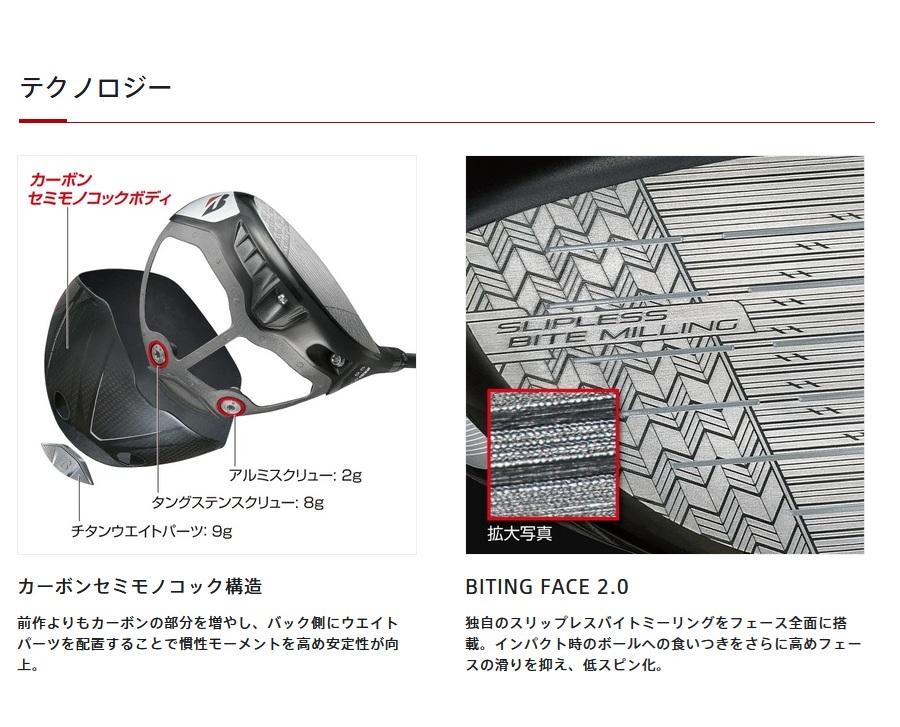 日本仕様 ブリヂストン BX2HT ドライバー 純正カーボン Diamana BS50Ⅱ