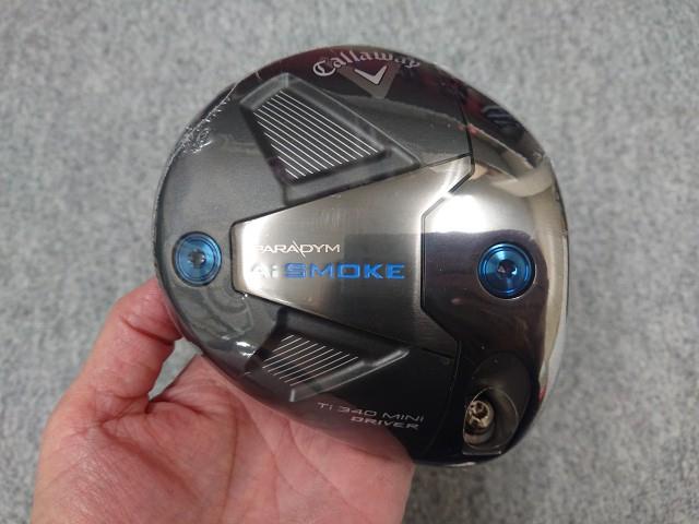 ほぼ新品☆AI SMOKE 5U 24° ユーティリティクラブ PARADYM Ai SMOKEユーティリティ