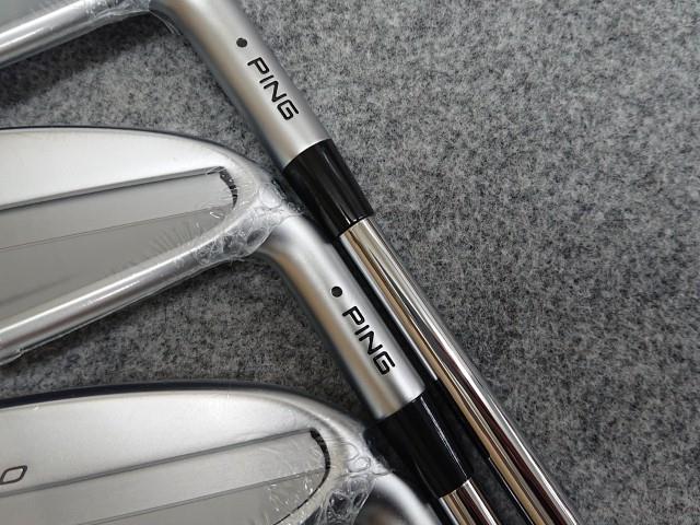 未使用品 PING ピン i230 黒ドット #5-PW 6本 アイアンセット