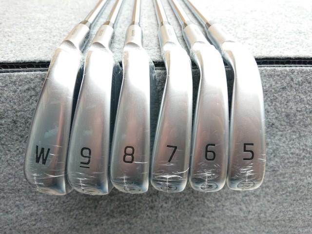 未使用品 PING ピン i230 黒ドット #5-PW 6本 アイアンセット