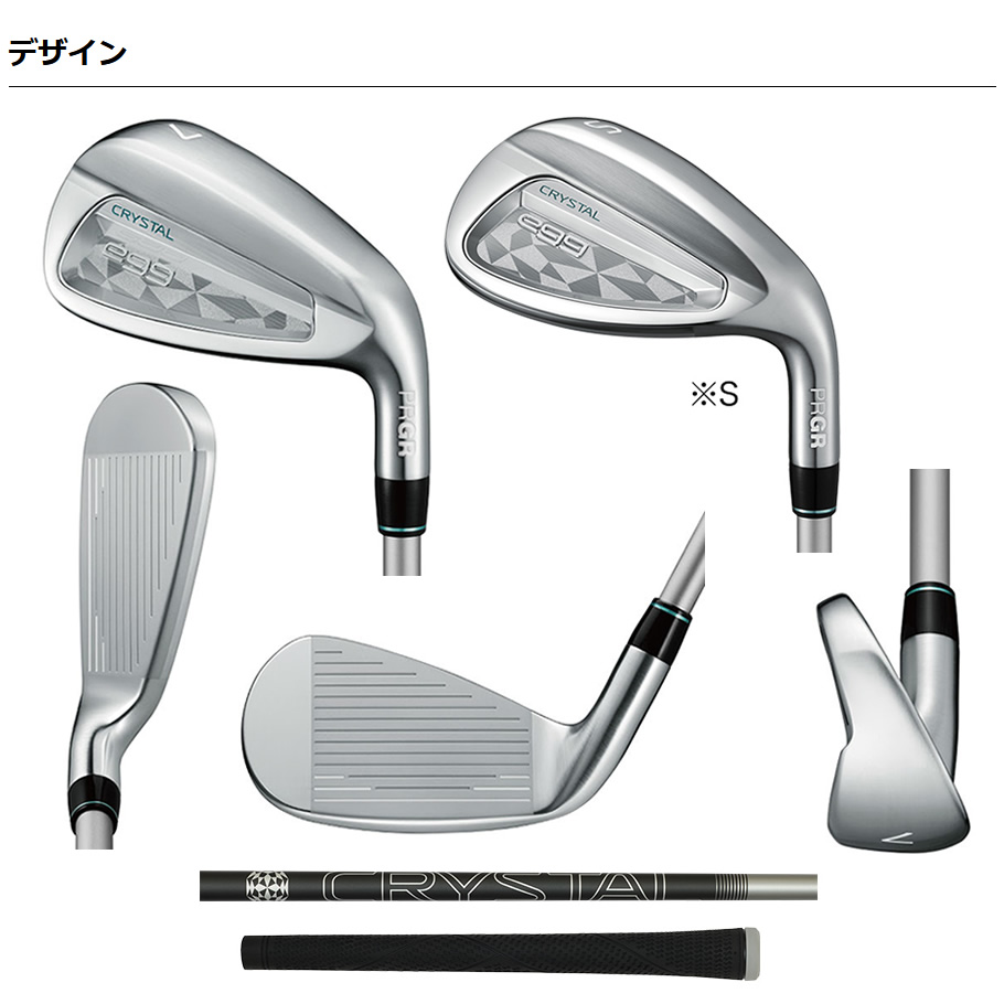 女性用 PRGR プロギア 2025 CRYSTAL egg クリスタル エッグ #7 女性用 PRGR プロギア 2025 CRYSTAL egg クリスタル エッグ #7