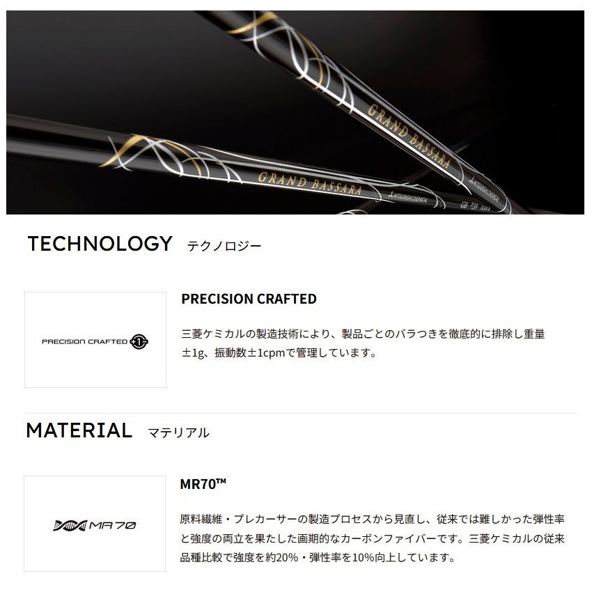 未使用品 三菱ケミカル グランドバサラ ベータ GRAND BASSARA β 
