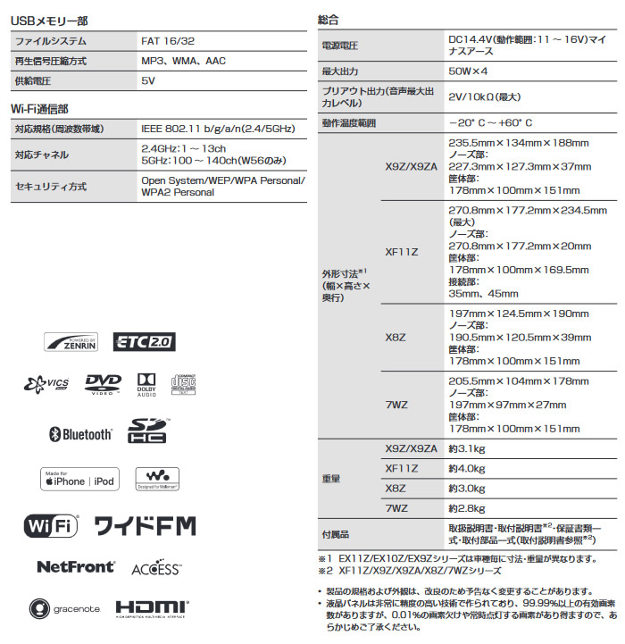 アルパイン ビッグX X9Z-HA2 ハリアー(MC後)専用 カーナビ 9型 ワイド